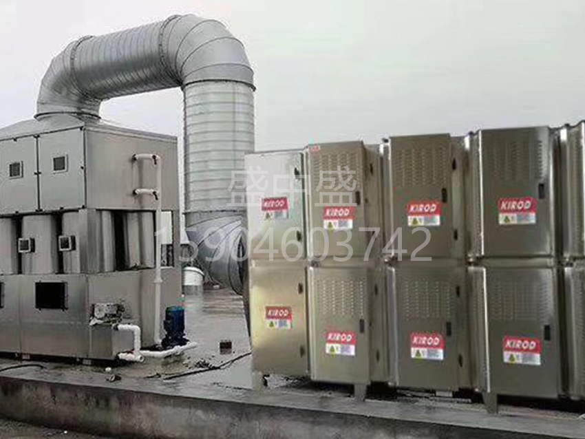 喷淋塔+光氧催化